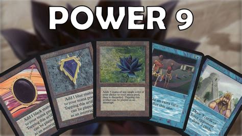 The Power Nine Magic: Exploring the Lore Behind these Legendary Cards